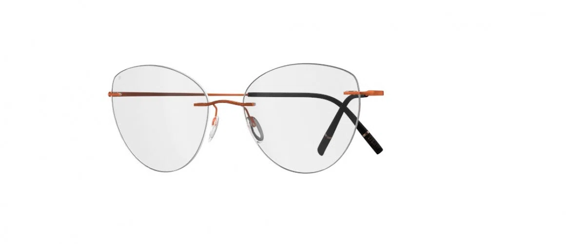 Silhouette Titan Minimal Art Stellar Demo Rimless 5599 Eyeglasses - view 139